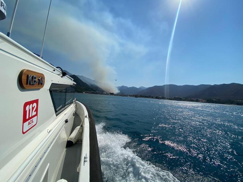 Marmaris’te yangın yıl dönümünde yine orman yangını