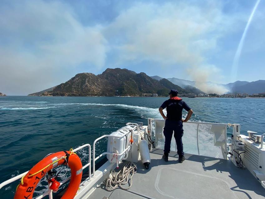 Marmaris’te yangın yıl dönümünde yine orman yangını