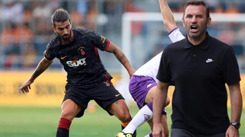 Galatasaray - Fiorentina maçına yeni transferler damga vurdu! Okan Buruk bir anda sahaya daldı