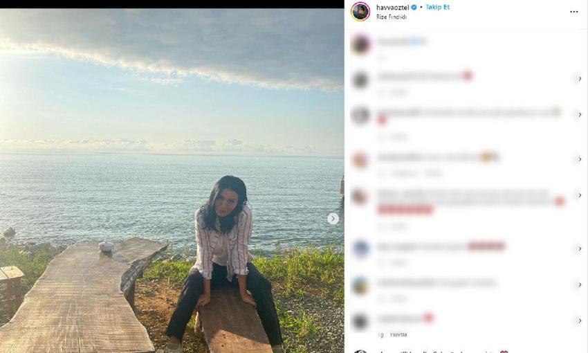 Havva Öztel kızı Aleyna Tilki'yi Rize’de yalnız bırakmadı! Dikkat çeken paylaşım...