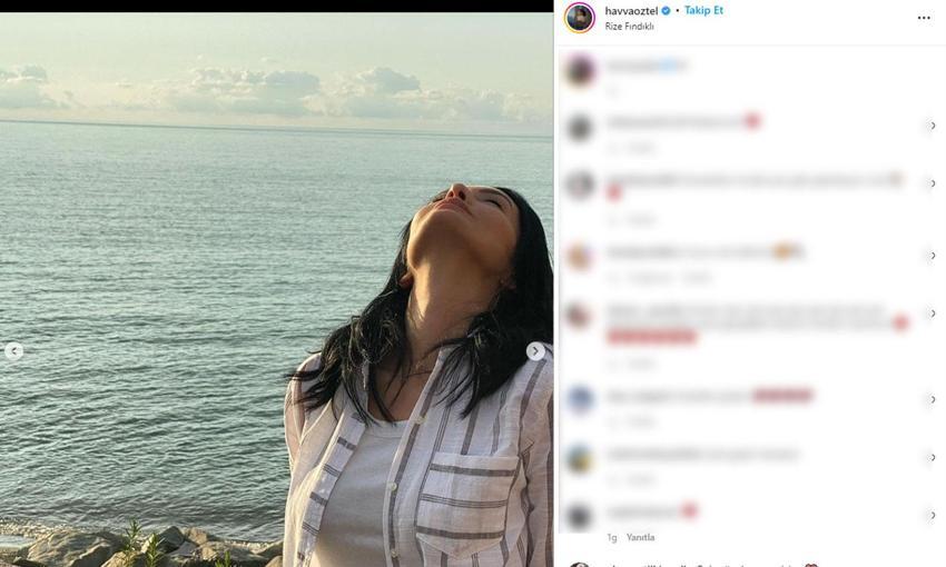 Havva Öztel kızı Aleyna Tilki'yi Rize’de yalnız bırakmadı! Dikkat çeken paylaşım...