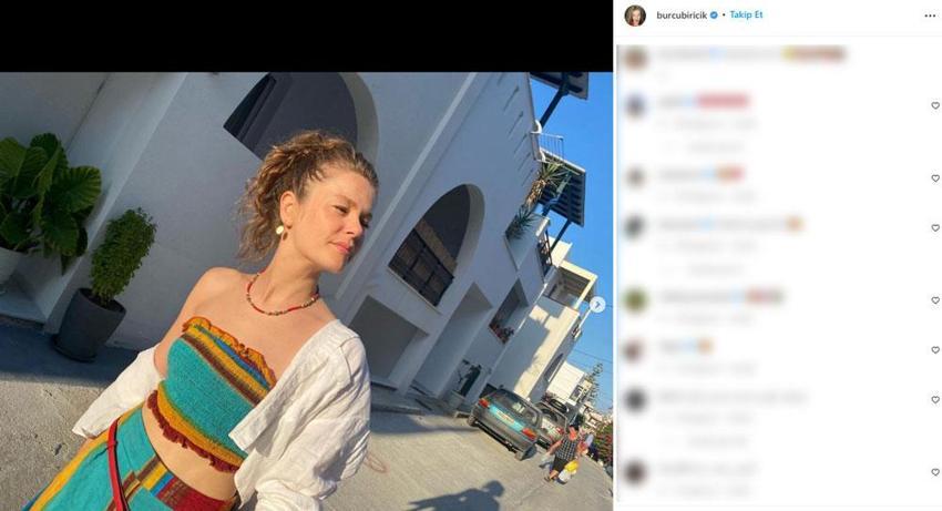 Camdaki Kız'ın Nalan'ı Burcu Biricik'in bikinili pozuna beğeni ve yorum yağdı! ‘Aman Feride görmesin’