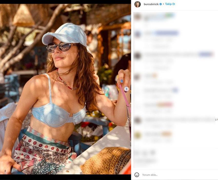 Camdaki Kız'ın Nalan'ı Burcu Biricik'in bikinili pozuna beğeni ve yorum yağdı! ‘Aman Feride görmesin’