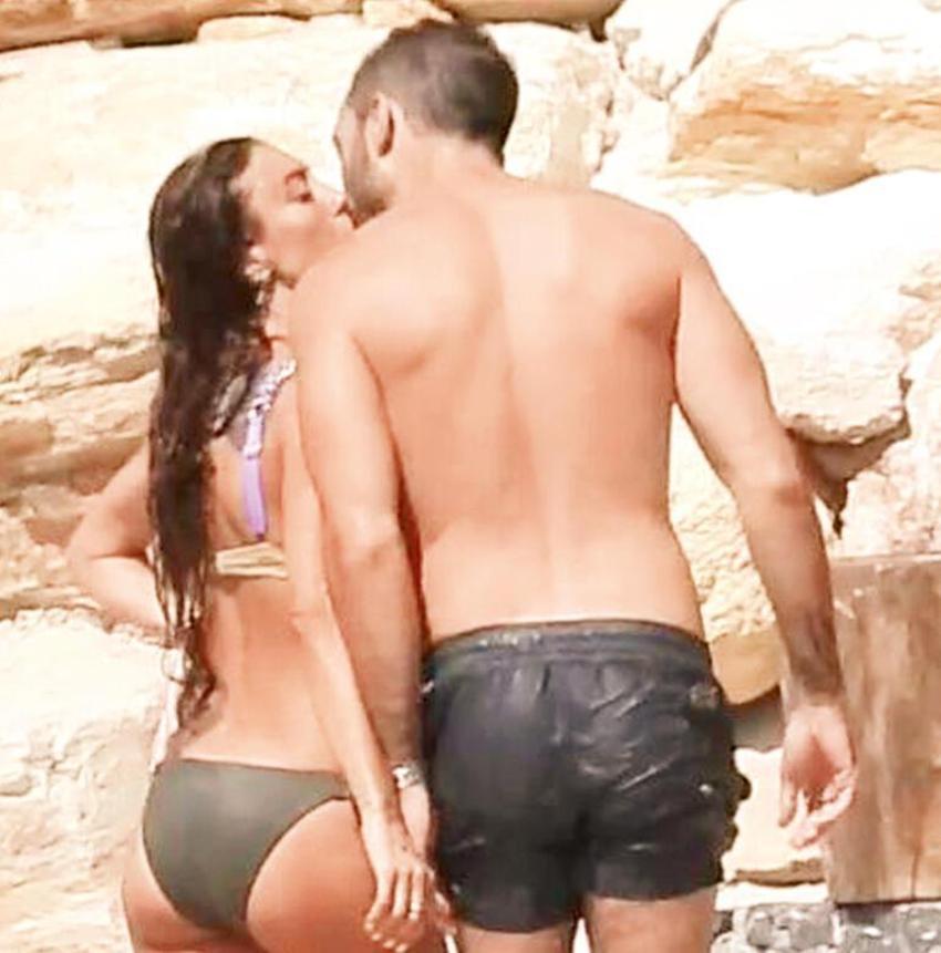Merve Oflaz ile Allan Hakko'dan romantik tatil! Aşka geldiler...