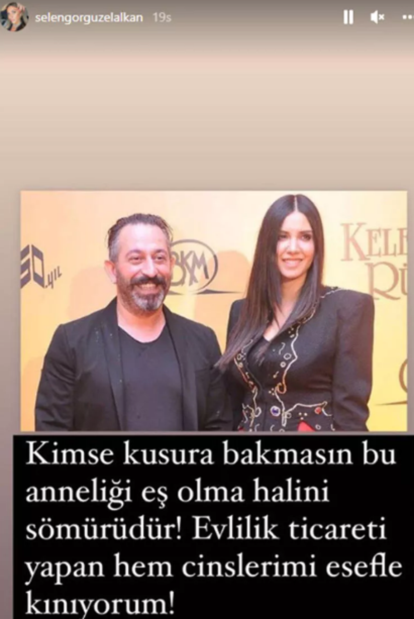 Ahu Yağtu'ya Selen Görgüzel'den nafaka tepkisi!