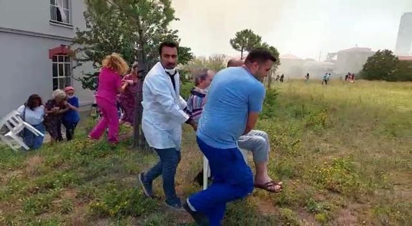 Balıklı Rum Hastanesi Yaşlı Bakımevi'nde yangın!