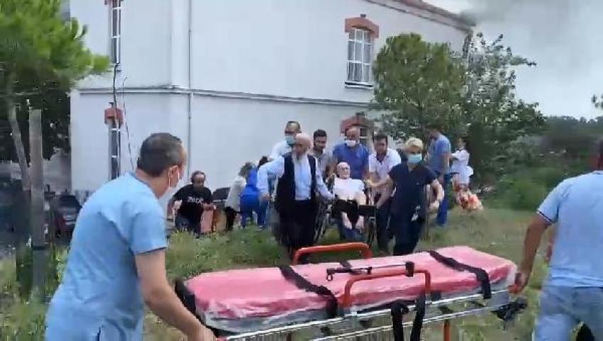 Balıklı Rum Hastanesi Yaşlı Bakımevi'nde yangın!