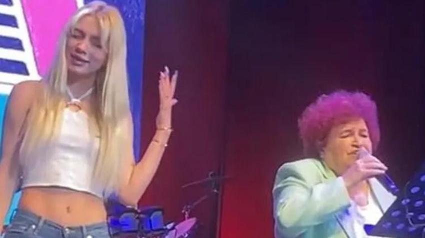 Aleyna Tilki'den düet açıklaması! "Şu an bacaklarım titriyor, içeride soğuk bir su içmem lazım"