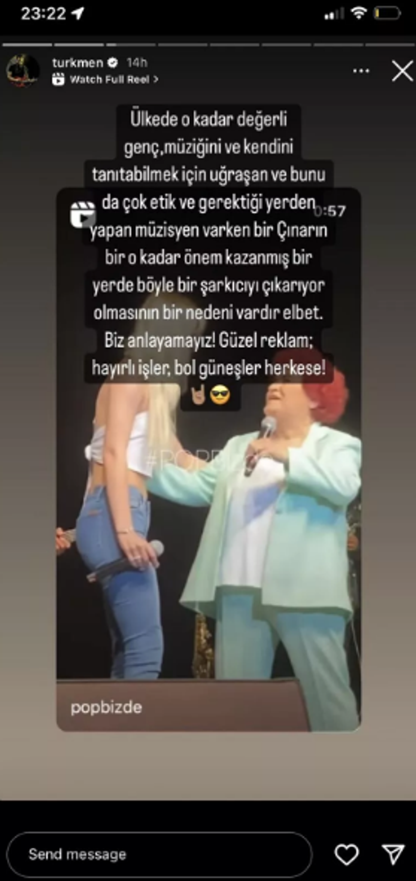 Aleyna Tilki'den düet açıklaması! "Şu an bacaklarım titriyor, içeride soğuk bir su içmem lazım"