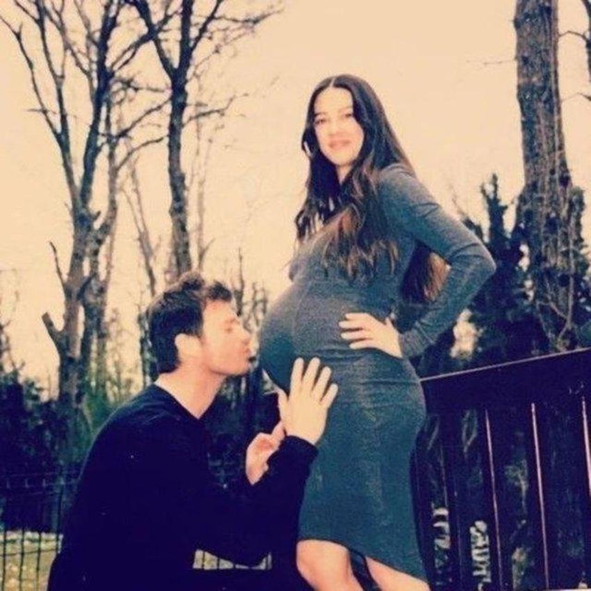 Başak Dizer'in doğum kiloları gitti! Tatil fotoğraflarını paylaştı