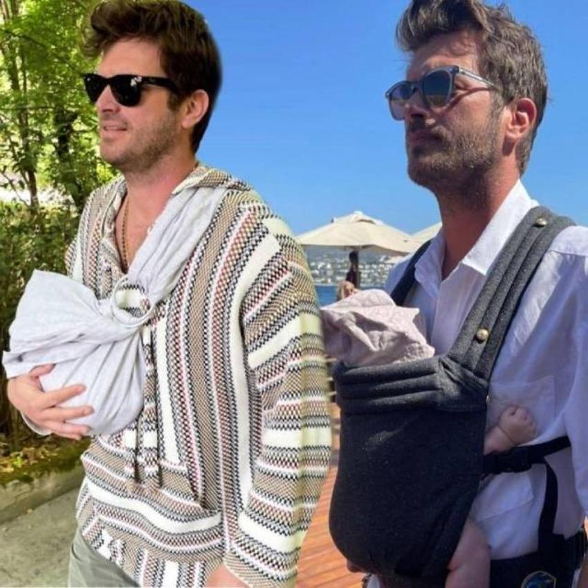 Başak Dizer'in doğum kiloları gitti! Tatil fotoğraflarını paylaştı