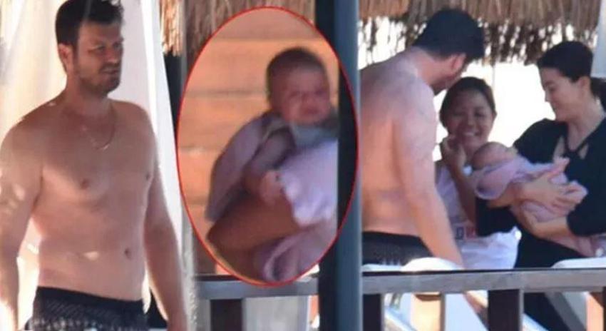 Başak Dizer'in doğum kiloları gitti! Tatil fotoğraflarını paylaştı