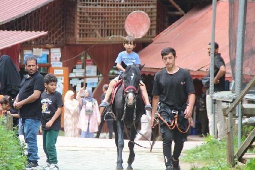 Turistler akın etti, Ayder Yaylası doldu