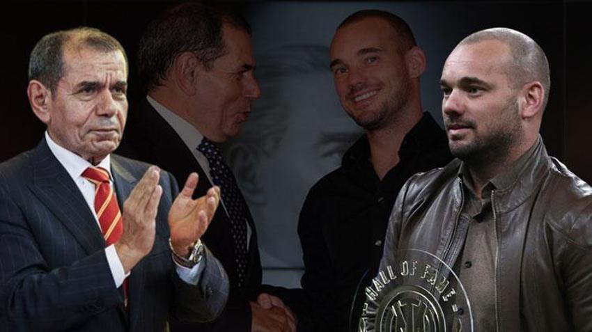 Sneijder bi' telefon açtı dünya yıldızı İstanbul'a ayak bastı! Dursun Özbek'e büyük kıyak