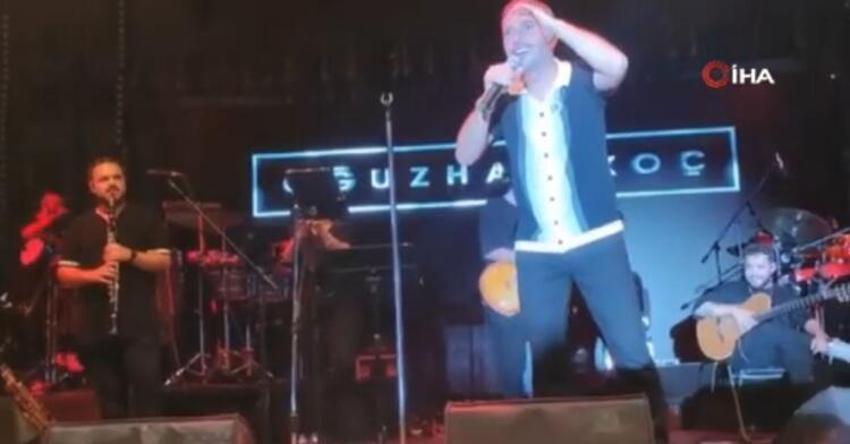 Oğuzhan Koç konserde kendisini yuhalayanlara videolu yanıt verdi!