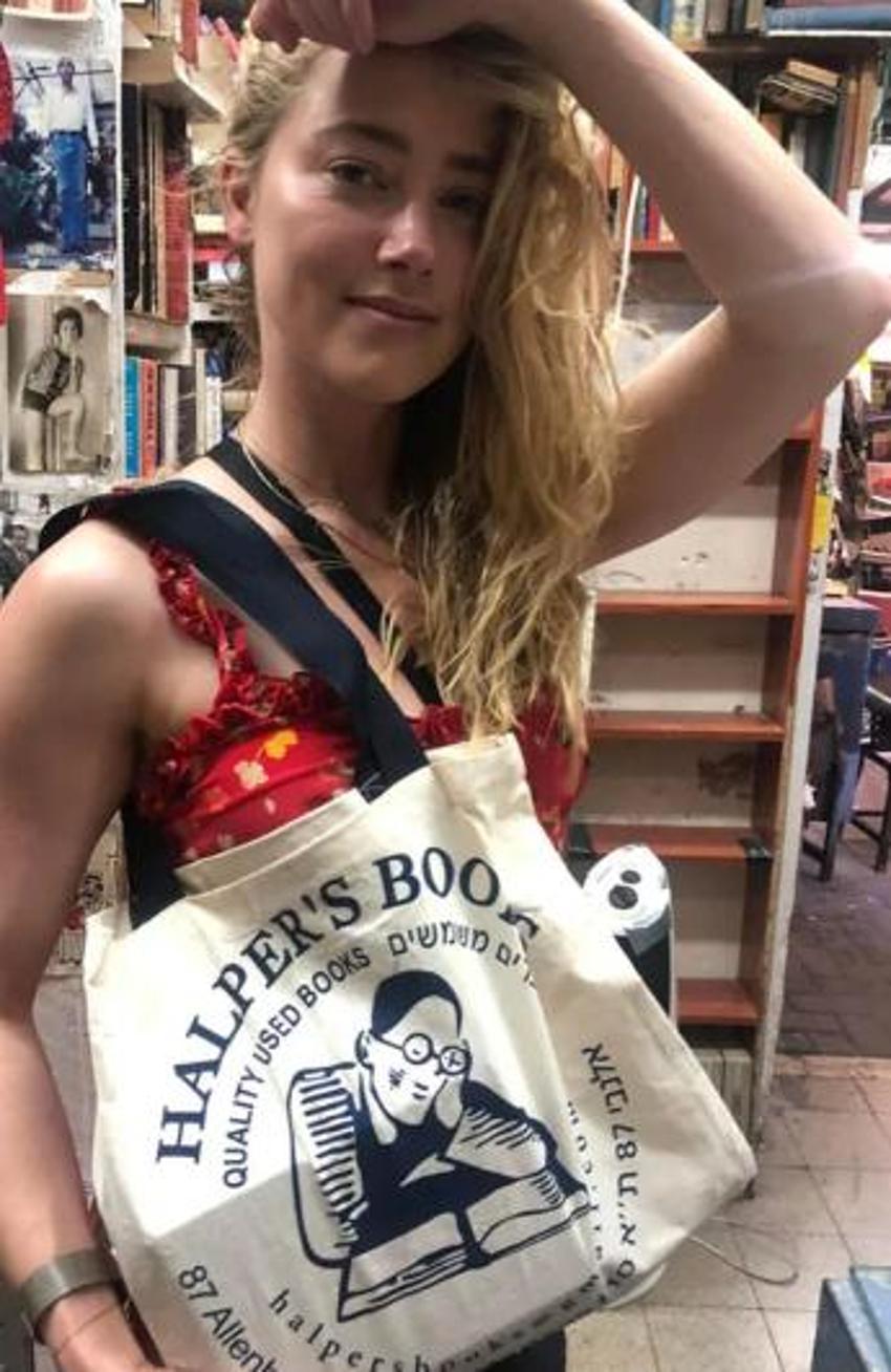 Amber Heard İsrail'de görüntülendi!