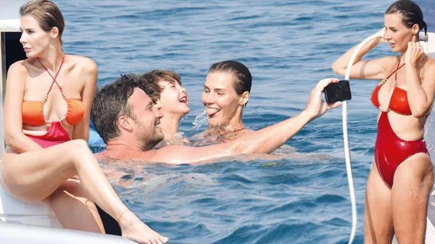 Hatice Şendil poz vermelere doyamadı! "Aşkım tekrar çek"