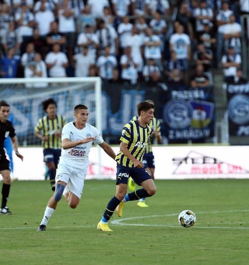 Slovacko - Fenerbahçe maçına damga vuran anlar! Jorge Jesus'tan çok konuşulacak Arda Güler eleştirisi