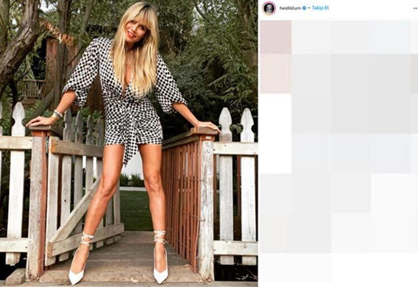 Heidi Klum'un genç kalmanın sırrını açıkladı! "Kocamın genç kanını emiyorum"