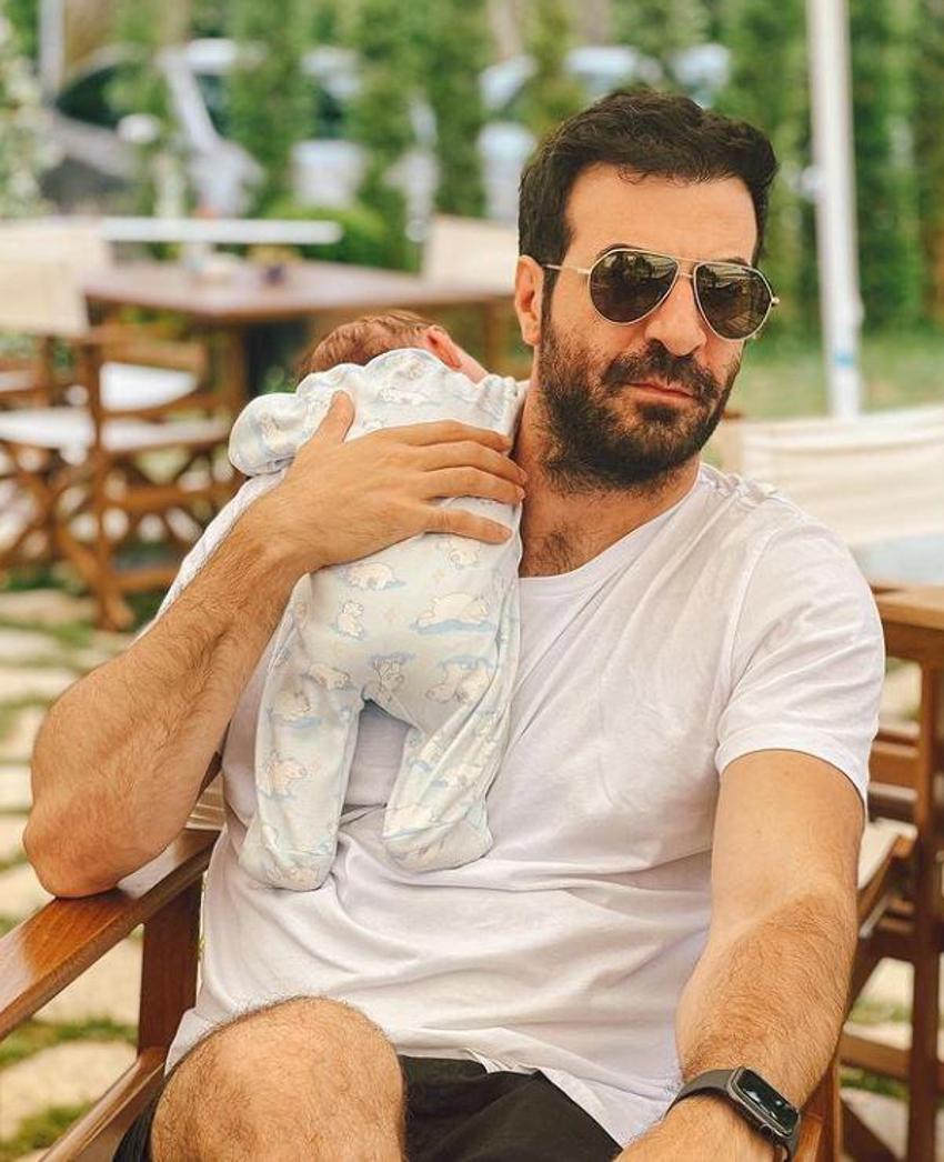 İsmail Demirci’den oğluyla eğlenceli poz! 'İstediniz de vermedik mi?'