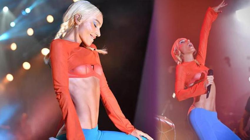 Gülşen sahne kıyafetiyle gündemden düşmedi! Hande Yener'den Gülşen yorumu...