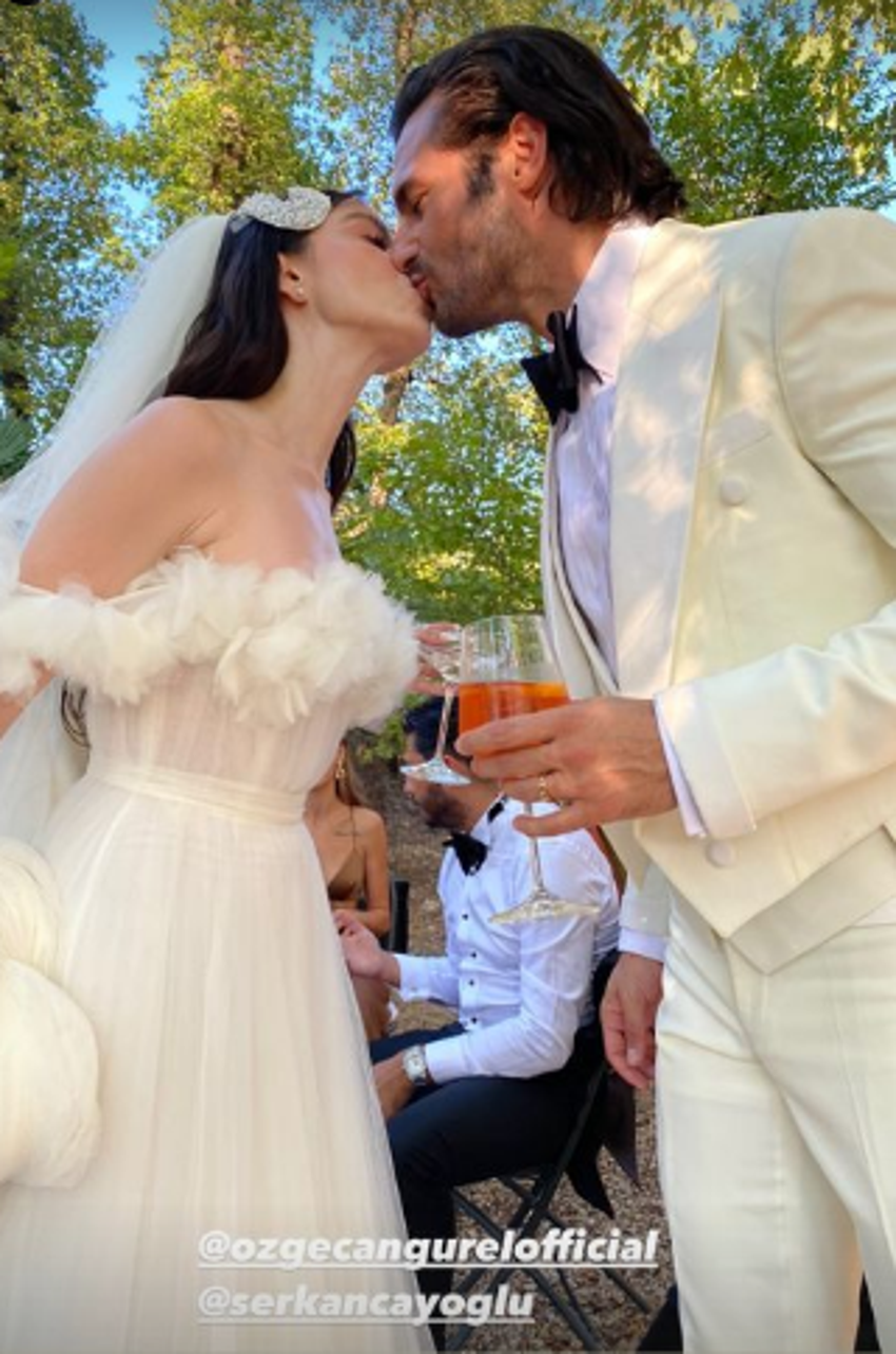 Özge Gürel ile Serkan Çayoğlu İtalya'da evlendi! Düğünün bütçesi belli oldu