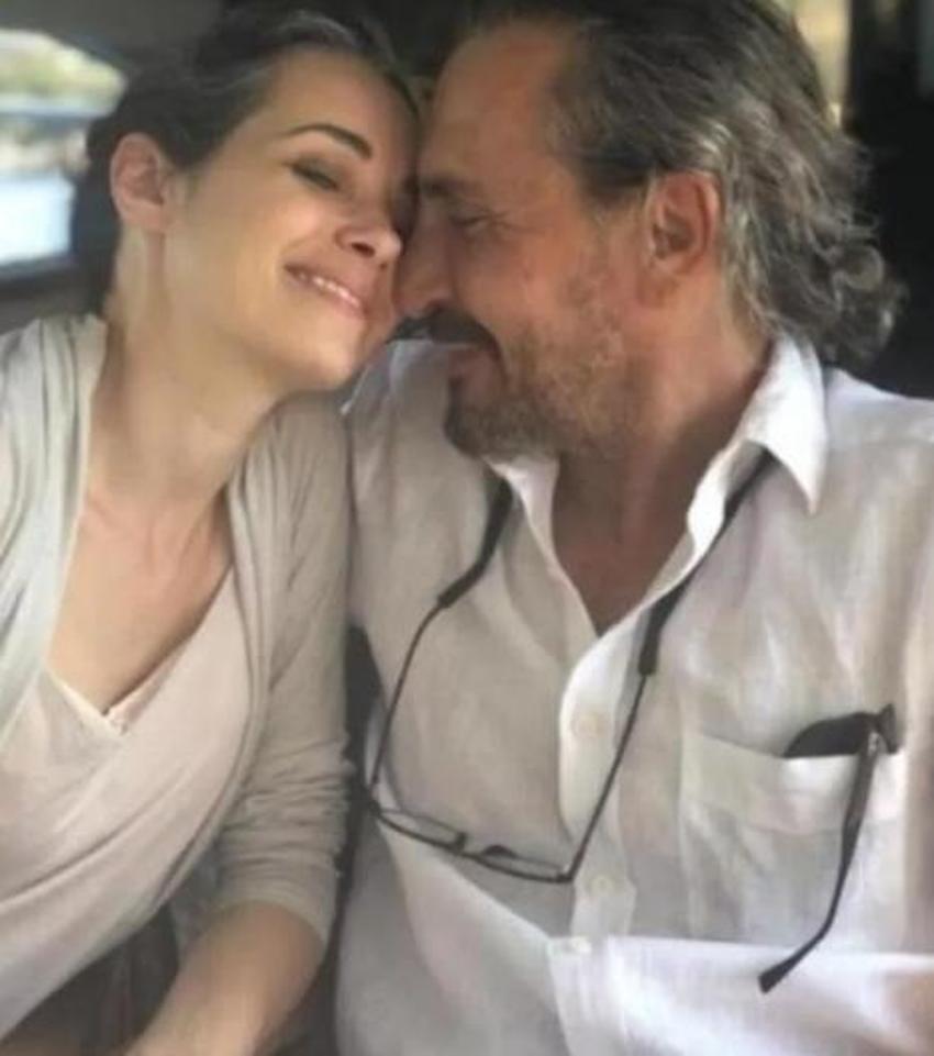 Özgü Namal,Oktay Kaynarca'nın setini ziyaret etti! Son halini gören inanamadı...