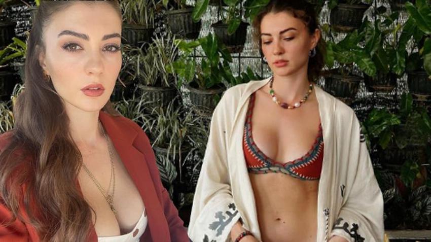 Burcu Özberk tekne pozlarıyla adından söz ettirdi!