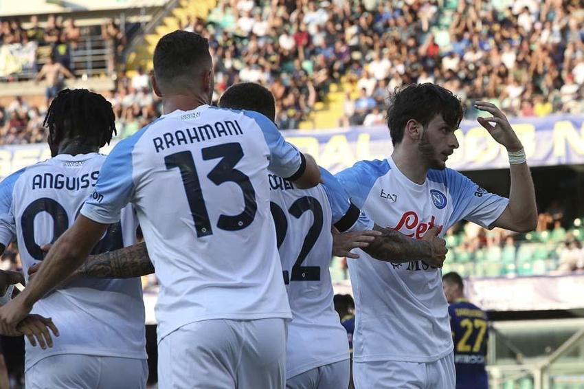 Fenerbahçe'den Napoli'ye transfer olan Kim Min Jae ilk maçında mest etti! 7 gollü çılgın maça tanıdık isimler damga vurdu...