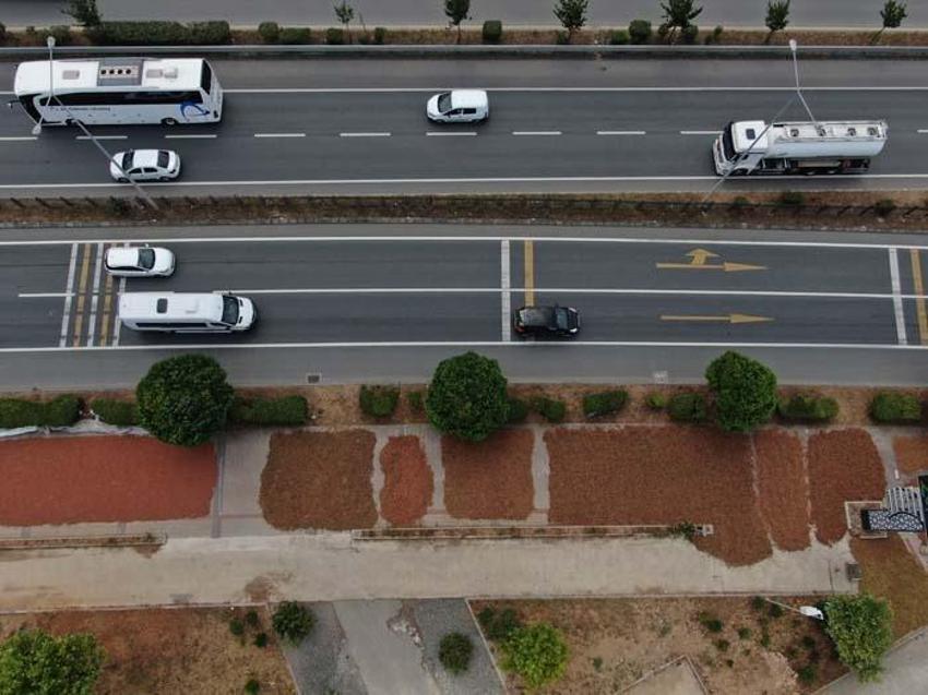 Üreticiler Karadeniz Sahil Yolu'nu harmana çevirdi! Süreyi 1 hafta kısaltıyor