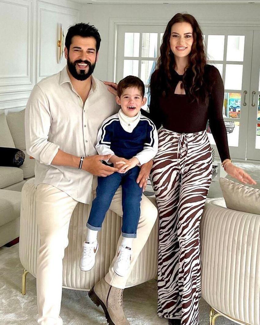 Fahriye Evcen'den tekne pozları! Bebek göründü...