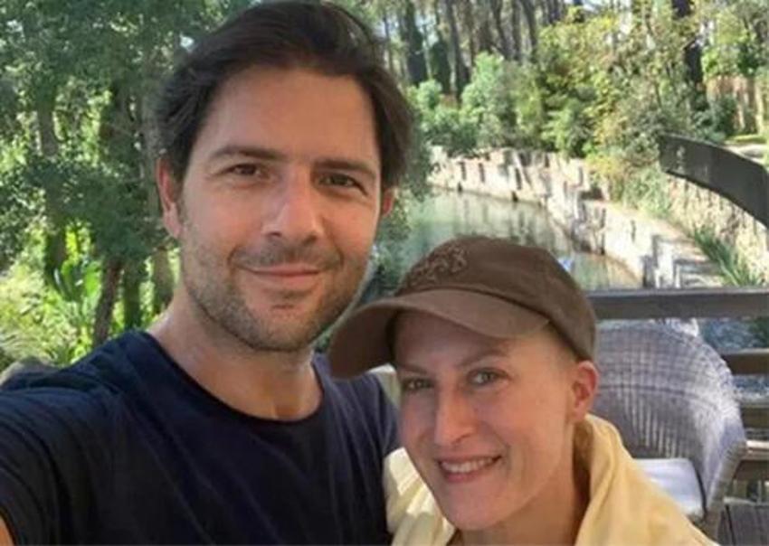 Canan Ergüder'in oğlu Demir ile deniz keyfi!
