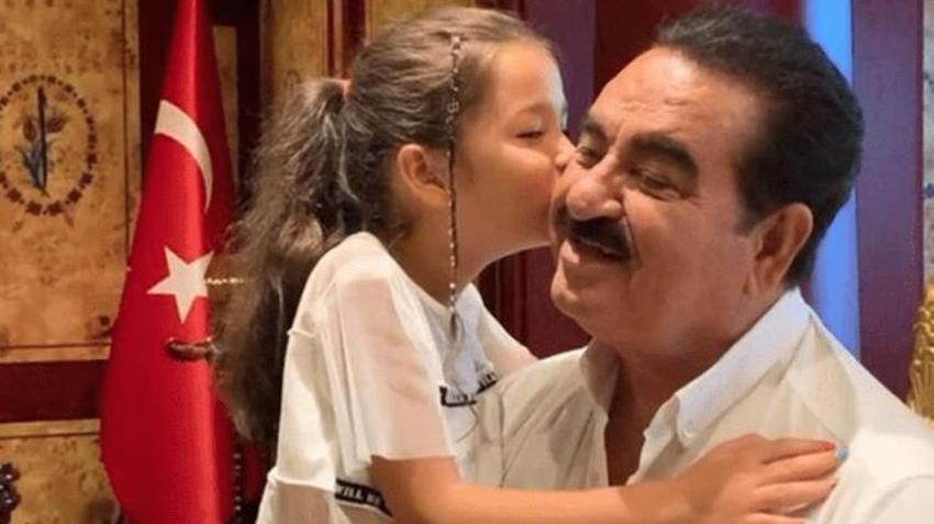 İbrahim Tatlıses kızı Elif Ada'yı elleriyle besledi!
