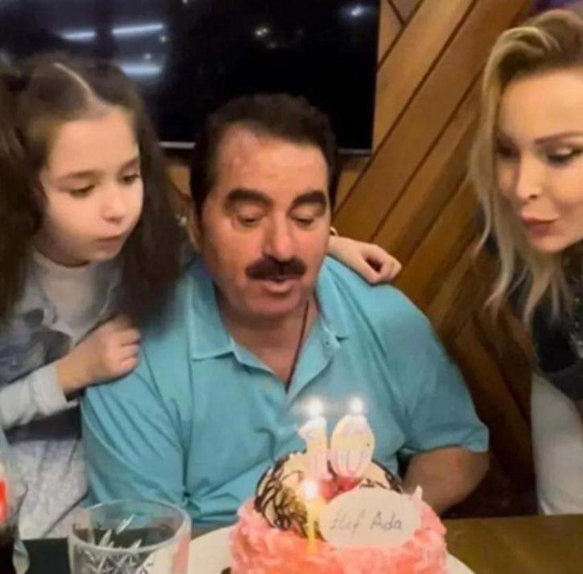 İbrahim Tatlıses kızı Elif Ada'yı elleriyle besledi!