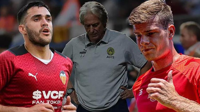 Fenerbahçe'de forvet için 2 aday var! İşte Jorge Jesus'un tercihi