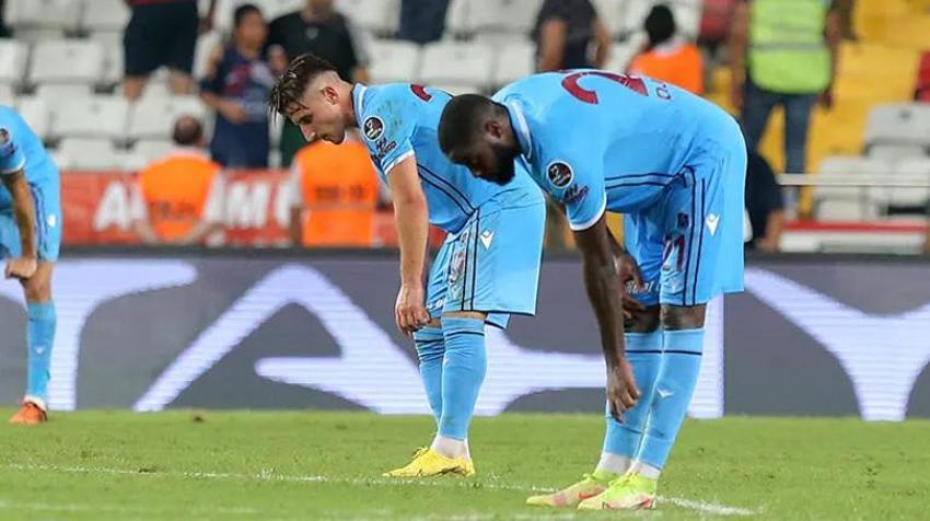 Trabzonspor'a Antalyaspor yenilgisi sonrası sert sözler: Tehlikenin farkında mı?