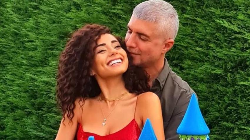 Özcan Deniz'den Samar Dadgar'a doğum günü sürprizi! 'İyi ki doğdun gamzesine yandığım'