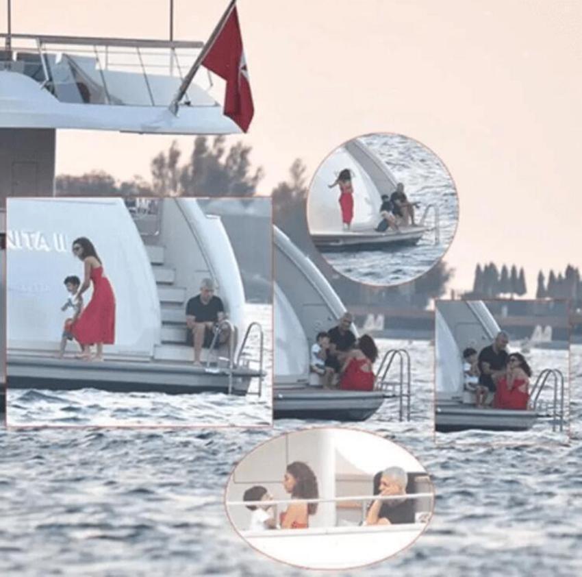 Özcan Deniz'den Samar Dadgar'a doğum günü sürprizi! 'İyi ki doğdun gamzesine yandığım'