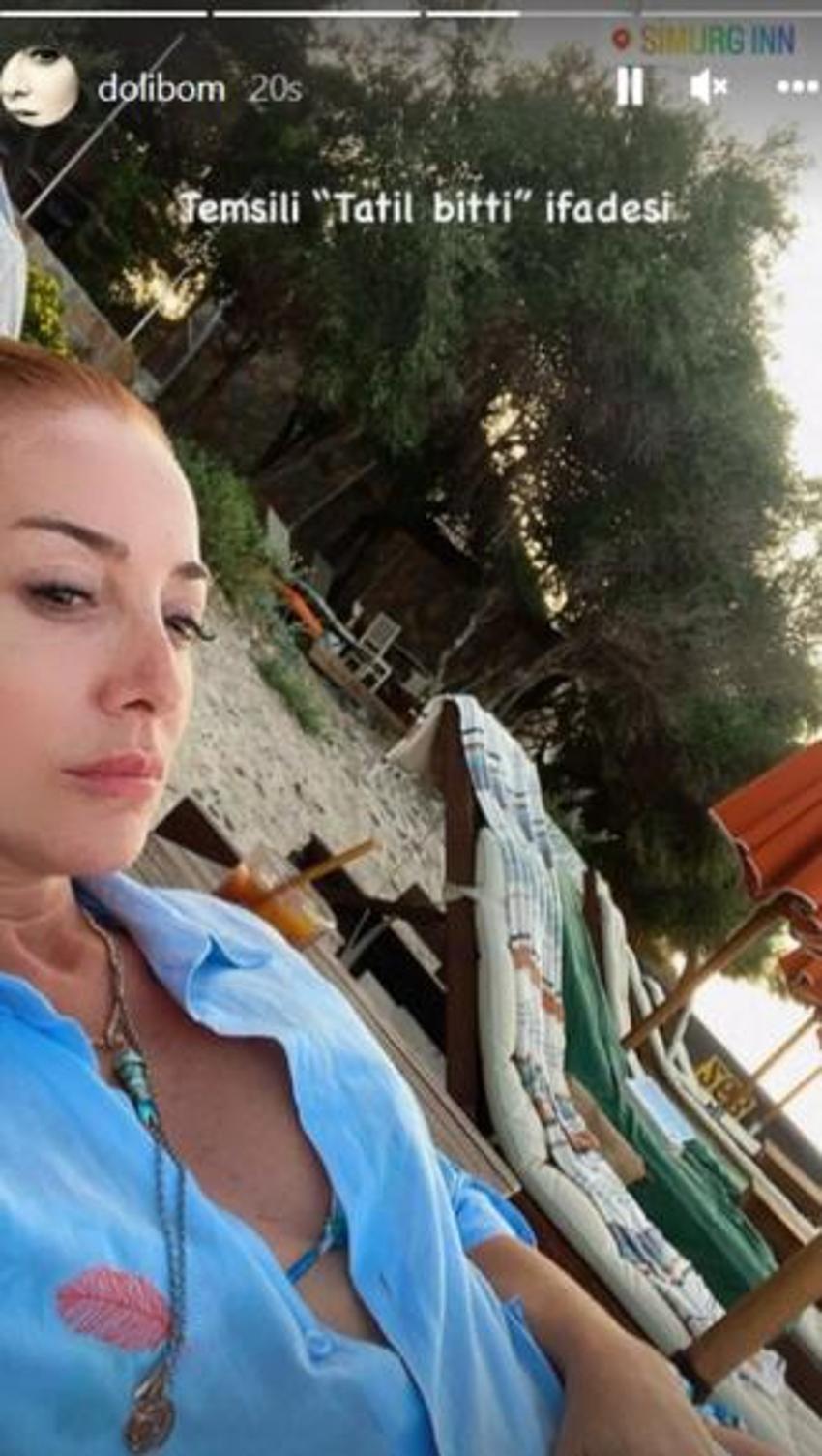Tozluyaka'nın Derya'sı Dolunay Soysert tatil paylaşımıyla adından söz ettirdi!