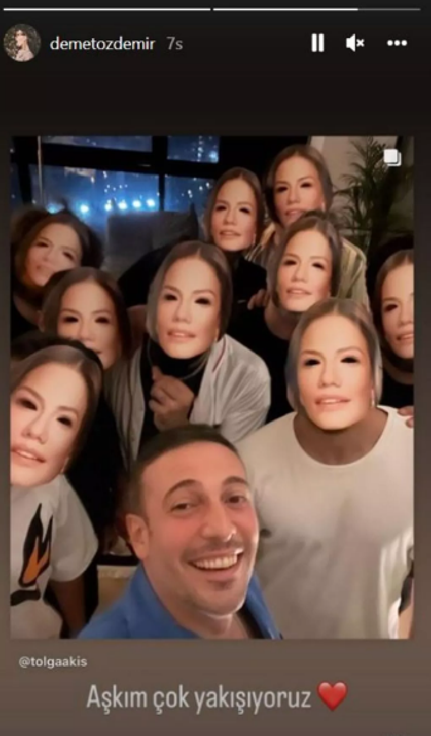 Oğuzhan Koç'tan bekarlığa veda partisi! Herkes maske taktı...