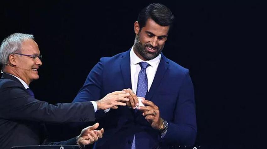 Volkan Demirel kura çekimine damga vurdu! Topları açamadı, eşinin paylaşımı herkesi güldürdü