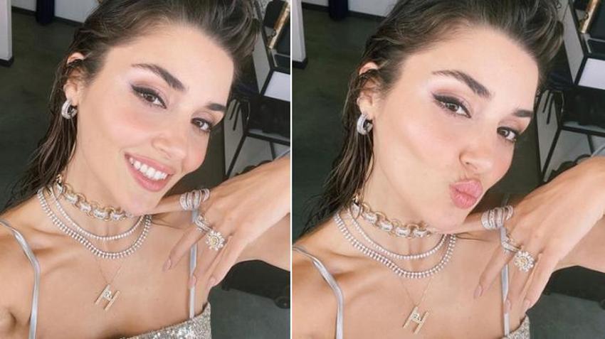 Hande Erçel minili pozlarını paylaştı! Eniştesi Caner Yıldırım'dan yorum gecikmedi