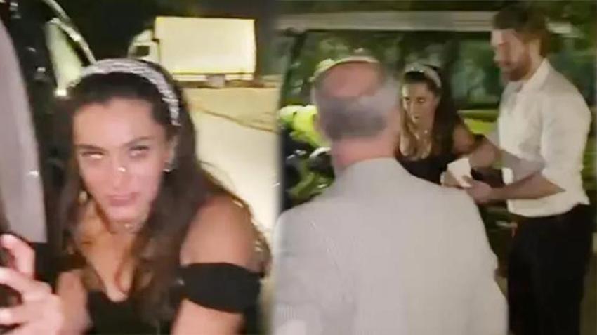 Hande Doğandemir ile Furkan Palalı ilk kez görüntülendi! Kameraları farkedince panik oldular