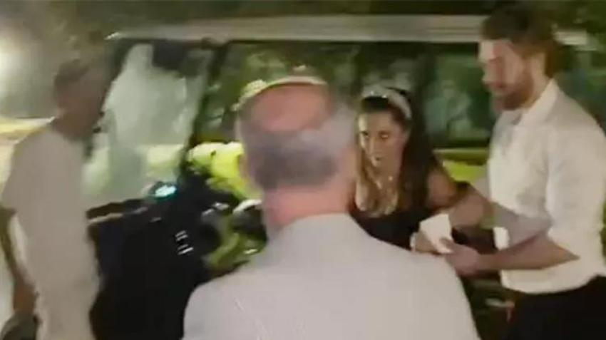 Hande Doğandemir ile Furkan Palalı ilk kez görüntülendi! Kameraları farkedince panik oldular