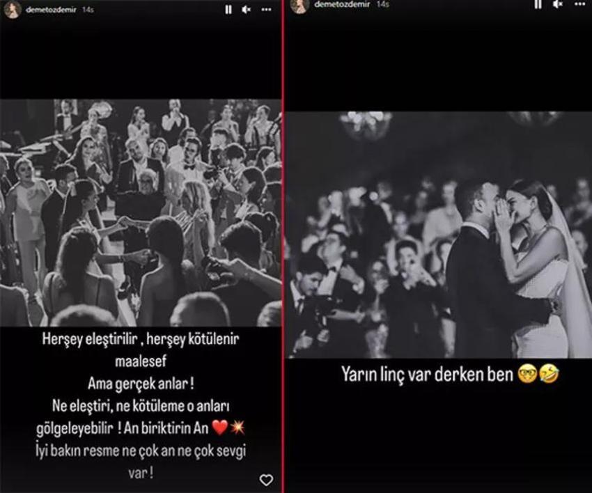Demet Özdemir'den eleştirilere yanıt: Her şey kötülenir maalesef!