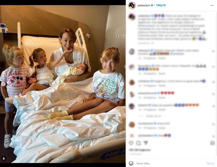 Seda Bakan’ın ikinci kızı Ela’dan ilk kare geldi: Kardashian ailesine doğru gidiyoruz