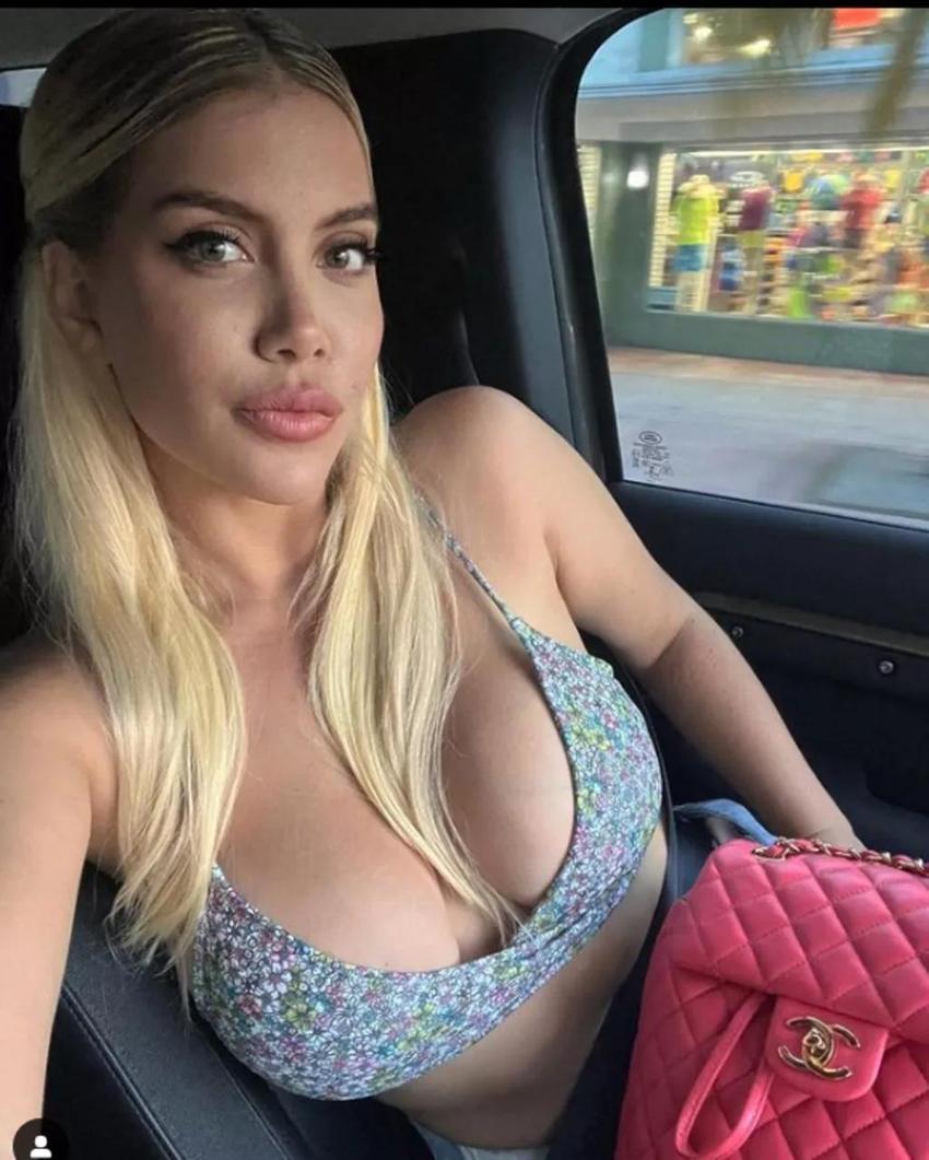 Galatasaray’ın yeni yıldızı Icardi’nin eşi Wanda Nara paylaşımıyla olay oldu!