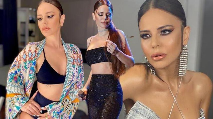  Simge Sağın yeni imajı ile dikkat çekti