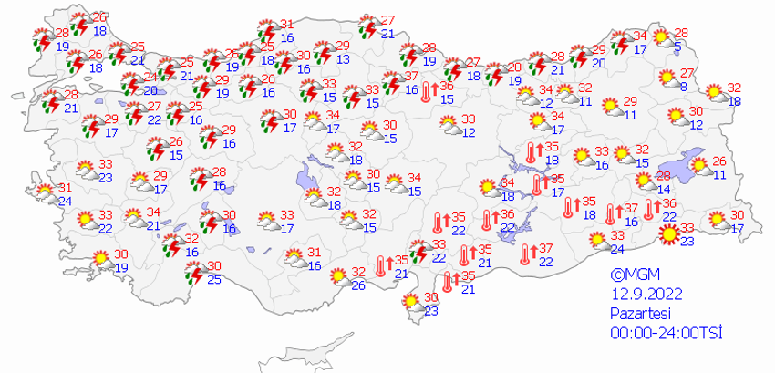 Meteoroloji'den 35 il için son dakika uyarısı! Hava tamamen değişiyor, sıcaklıklar düşecek! Şiddetli yağmur günlerce sürecek