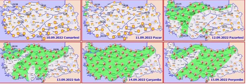 Meteoroloji'den 35 il için son dakika uyarısı! Hava tamamen değişiyor, sıcaklıklar düşecek! Şiddetli yağmur günlerce sürecek